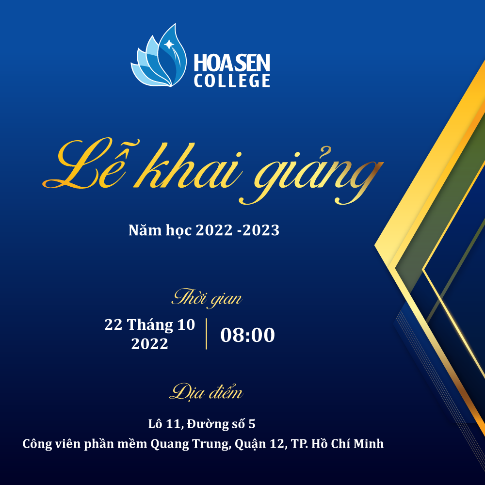 Lễ khai giảng 2022 – 2023