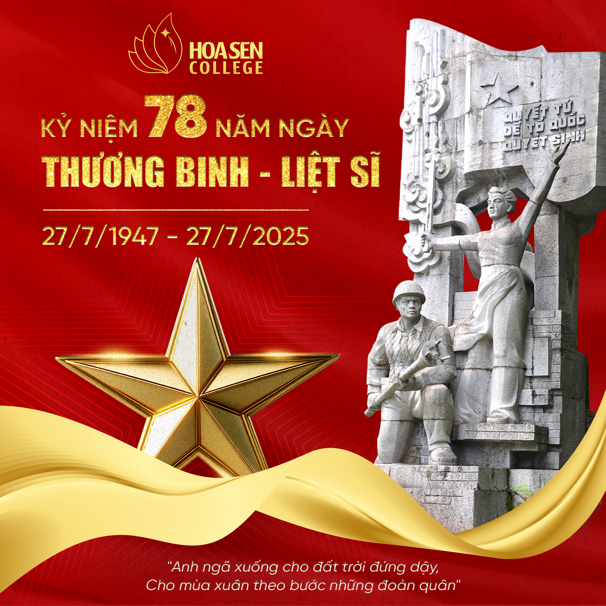 Tự hào và biết ơn – lời tri ân từ thế hệ trẻ nhân ngày 27/7