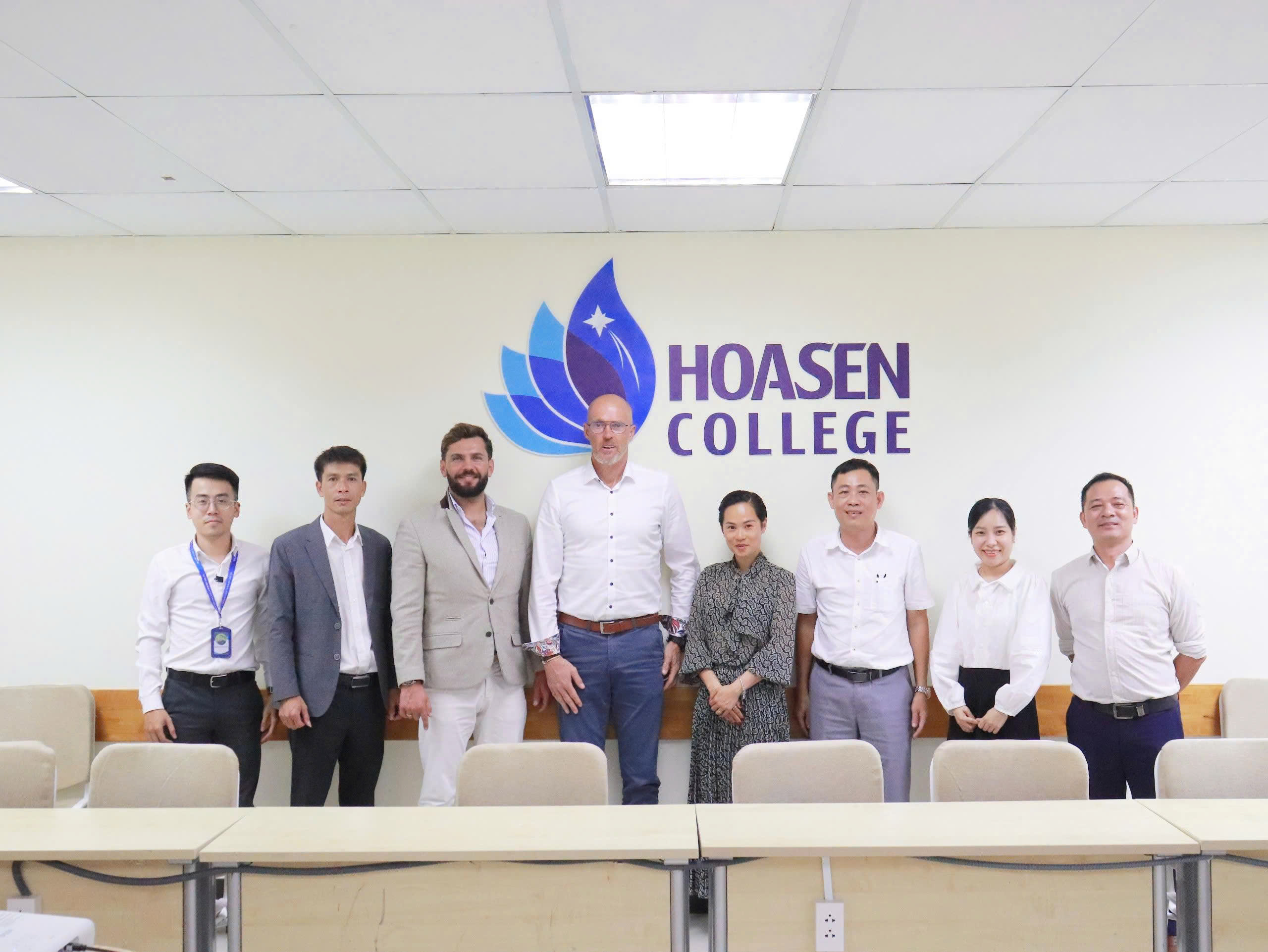 Hoa Sen College đón tiếp và làm việc cùng đại diện VIDE Solutions: Mở rộng cơ hội du học và làm việc tại CHLB Đức