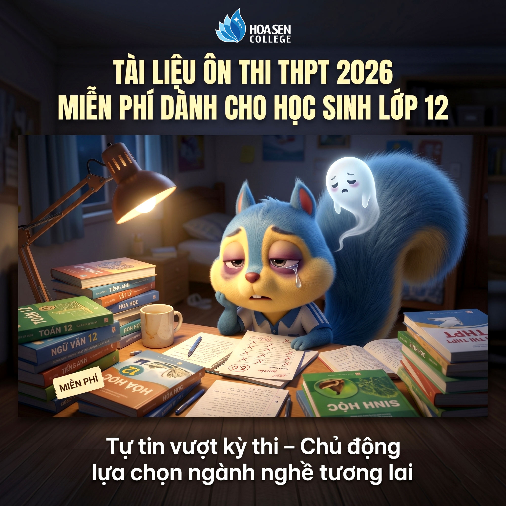 Bộ tài liệu ôn thi Tốt nghiệp THPT 2026 các môn mới nhất dành cho học sinh lớp 12