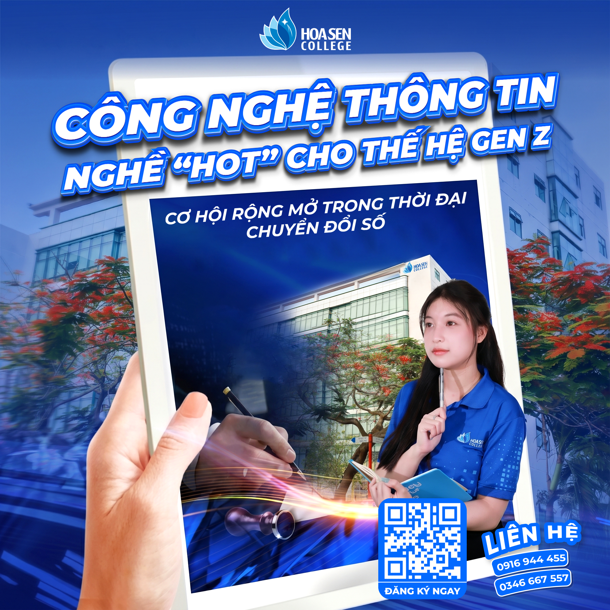 Công nghệ thông tin – Nghề “hot” cho thế hệ Gen Ztrong thời đại chuyển đổi số