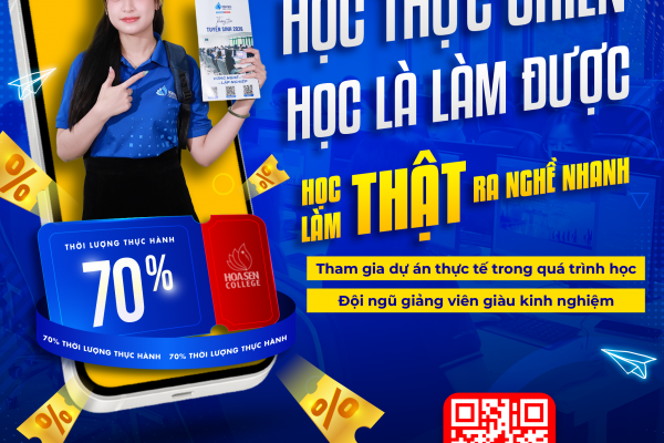Học thực chiến tại Hoa Sen College – Lộ trình nghề nghiệp rõ ràng ngay từ khi còn đi học
